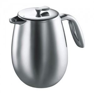 Bodum Columbia Twin Wall Stainless Steel Coffee Plunger