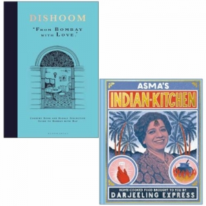 Dishoom From Bombay, Asmas Indian Kitchen 2 Books Collection Set Hardback New
