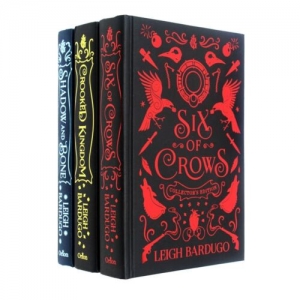 Leigh Bardugo Collectors Edition 3 Books Set Shadow And Bone Six Of Crows Cro...