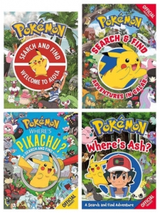 Pokémon Search And Find 4 Books Collection Set (pokémon Search And Fin | Pokemon