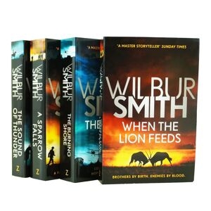 The Courtney Series 4 Books Set (1 To 4) By Wilbur Smith- Young Adult- Paperback