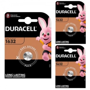 10 X Duracell Cr1632 Coin Cell Lithium Battery 3v Dl1632 1632 Br1632 L50 New 