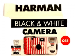 4 Rolls Harman Ilford Xp2 Super C41 24 Exp. 400asa Black & White Camera Lot