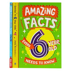 Amazing Facts Every Kid Needs To Know For 6 Year Olds 3 Books Set - Paperback