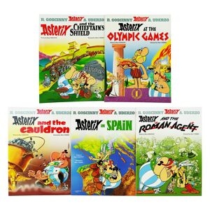 Asterix By Goscinny & Uderzo: Books 11-15 Collection Set - Ages 6-11 - Paperback Hachette Children's Group