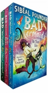 Bad Mermaids 3 Books Children Collection Paperback Gift Pack By - Sibeal Pounder