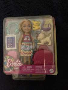 Barbie Fwv25 Doll And Travel Set With Puppy Luggage - Multicolour - Unopened