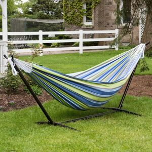 Blue Elephant Double Classic Hammock With Stand Blue