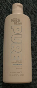 Bondi Sands Pure Self Tan Foaming Water Light/medium Or Dark Fake Tan 200ml