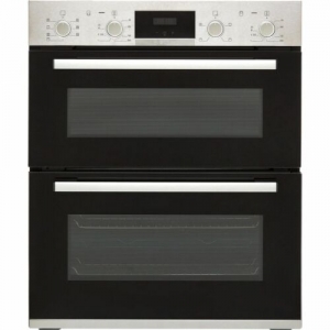 bosch serie 4 nbs533bs0b electric built-under double oven - , stainless steel