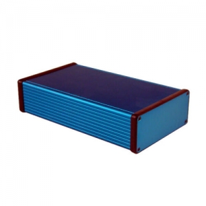 Box Alum Blue 8.66 L X 4.92 W