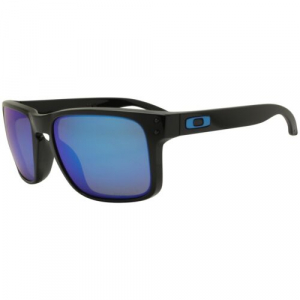 Brand Oakley Mod Holbrook 9102 Sunglasses Black F5 Sapphire Lenses