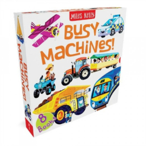 Busy Machines 8bk S/c New Book, Miles Kelly, Paperback