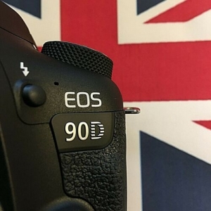 canon eos 90d dslr camera - body only, black