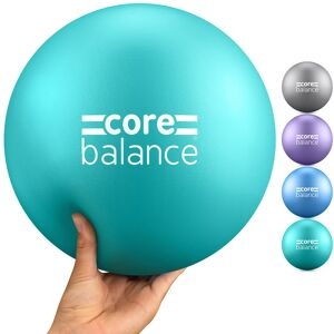 Core Balance Soft Pilates Ball 23cm / 9 Inch, Small Anti Burst, Yoga Teal 