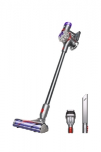 dyson v8 cordless vacuum cleaner - silver nickel, silver/grey