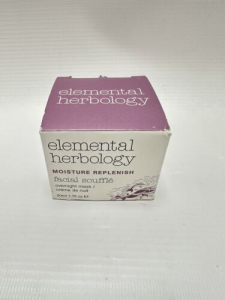 Elemental Herbology Moisture Replenish Facial Souffle Overnight Cream 50ml