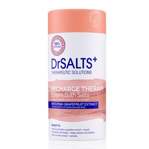 Epsom Salts Bath Salt Pink Grapefruit 750g Recharge Therapy Rejuvenate Xmas