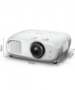 epson v11h961040 eh-tw7000 data projector standard throw projector 3000 ansi lumens 3lcd 2160p (3840x2160) 3d white, blu