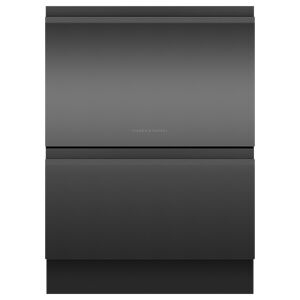 Fisher & Paykel Fisher Paykell Dd60d4hnb9 Dishwasher Dishdrawer™ Double 12 Place Settings Black Steel