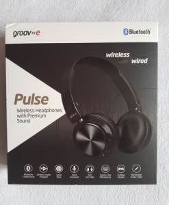 Groov-e Zen Wireless Headphones With Active Noise Cancelling Gv-bt1100-bk Black