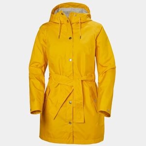 Helly Hansen Women's Lyness Ii Retro 3/4 Length Rain Coat Yellow M - Essential Y Yellow - Female
