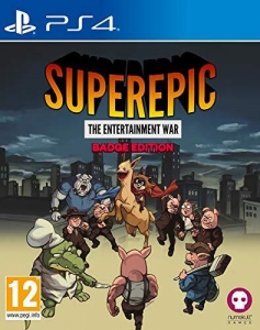hit superepic: the entertainment war (ps4) - badge collector's edition uomo