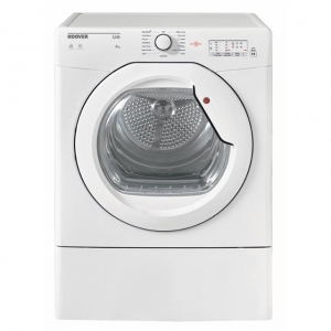 hoover hlv8lg link with one touch, 8kg, vented, sensor, with glass door, c energy rated, white