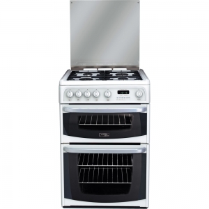hotpoint ch60gciw cannon by 60cm gas cooker white