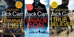 Jack Carr 2 Books Collection Set Terminal List / True Believer / Savage Son