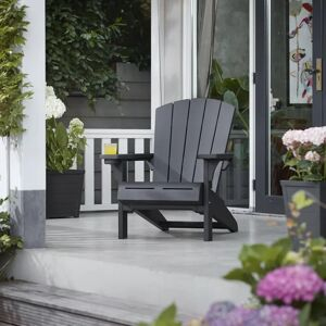 Keter Everest Adirondack Outdoor Garden Furniture Chair 98.0 H X 81.0 W X 93.0 D Cm