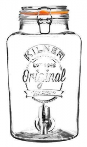 Kilner Clip Top Round Drinks Dispenser Vintage 