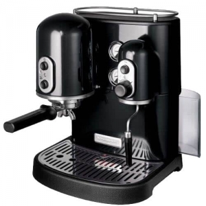 kitchenaid artisan espresso machine onyx black
