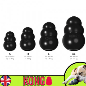 Kong Toy Dog Kong Extreme Black M 8.5 Cm