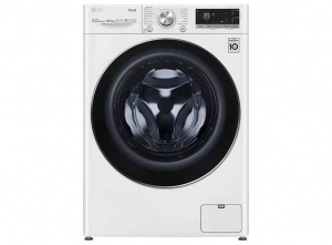 lg electronics lg f6v910wtsa 10.5kg washing machine, 1600 spin speed white