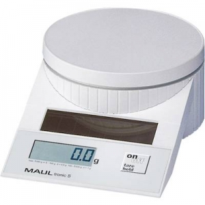 maul tronic s 5000 1515002 letter scales weight range 5 kg readability 2 g, 5 g white