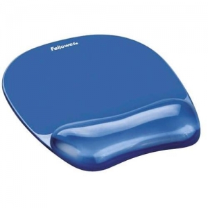 Mouse Pad Crystal Gel/blue 9114120 Fellowes New