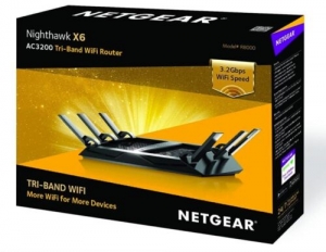 netgear r8000-100uks nighthawk x6 4port ac3200 wifi router ice