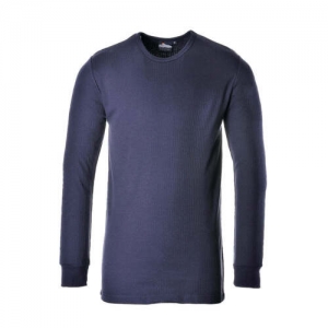 Portwest Thermal Long Sleeve T Shirt Navy Xs