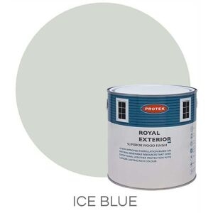 Protek Royal Exterior Paint 2.5 Litres - Ice Blue - Protek Royal Exterior Paint 2.5 Litres - Ice Blue