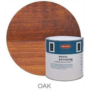 Protek Royal Exterior Stain - 125ml, 1l, 2.5l & 5l - All Colours - Water Based