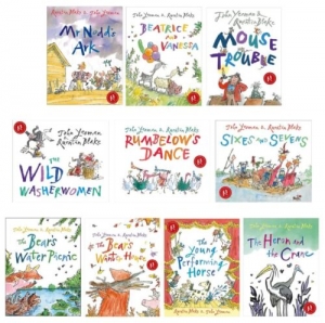 Quentin Blake 10 Picture Books Collection Set 2 The Wild Washerwomen, The Bears