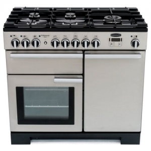 Rangemaster Pdl100dffss/c Professional Deluxe 100 Dual Fuel Range Cooker Stainless Steel