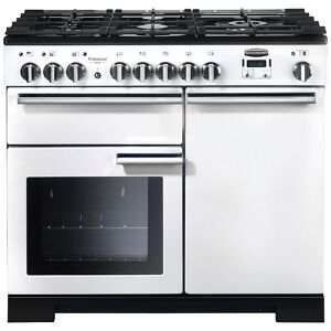 Rangemaster Pdl100dffwh/c Professional Deluxe 100 Dual Fuel Range Cooker White