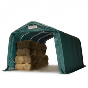 Robust Pasture Shelter Farm Storage Waterproof Pvc Tarpaulin 800n Storage Tent