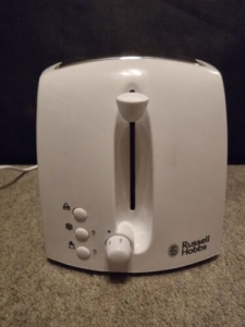 Russell Hobbs Textures Electric 1.7l Jug Kettle And 2 Slice Toaster Set - White