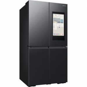 samsung family hub rf65dg9h0eb1eu french style fridge freezer with beverage center - black