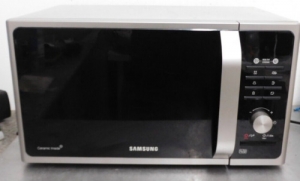 Samsung Ms23f301tas Solo Microwave With Healthy Cooking, 800w, 23 Silver 