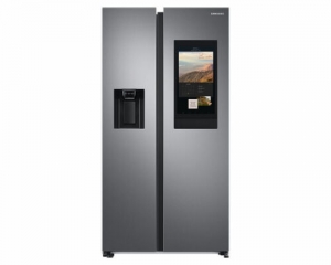 samsung rs68ha8880s9/eu american-style smart fridge freezer - matte stainless, silver/grey