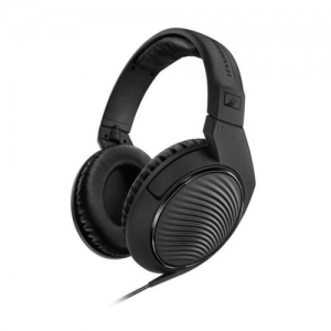 sennheiser hd 200 pro studio over-ear headphones corded (1075100) black uomo